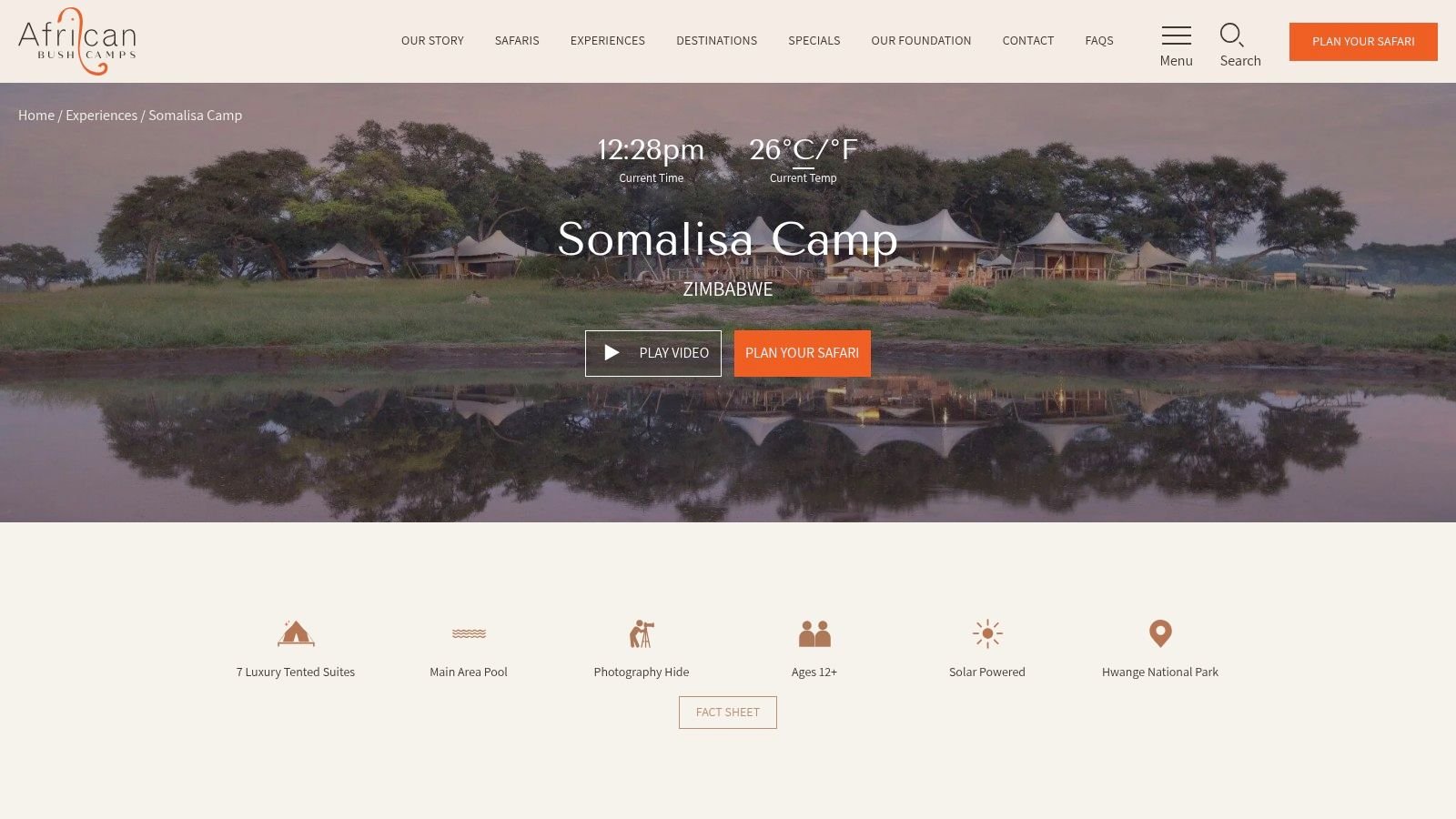 Somalisa Camp