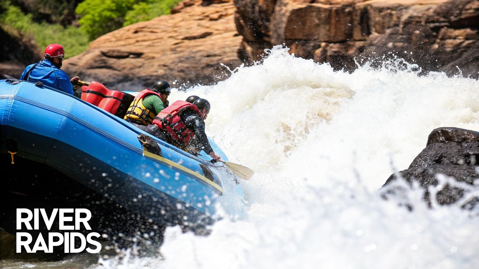 White Water Rafting on the Zambezi River