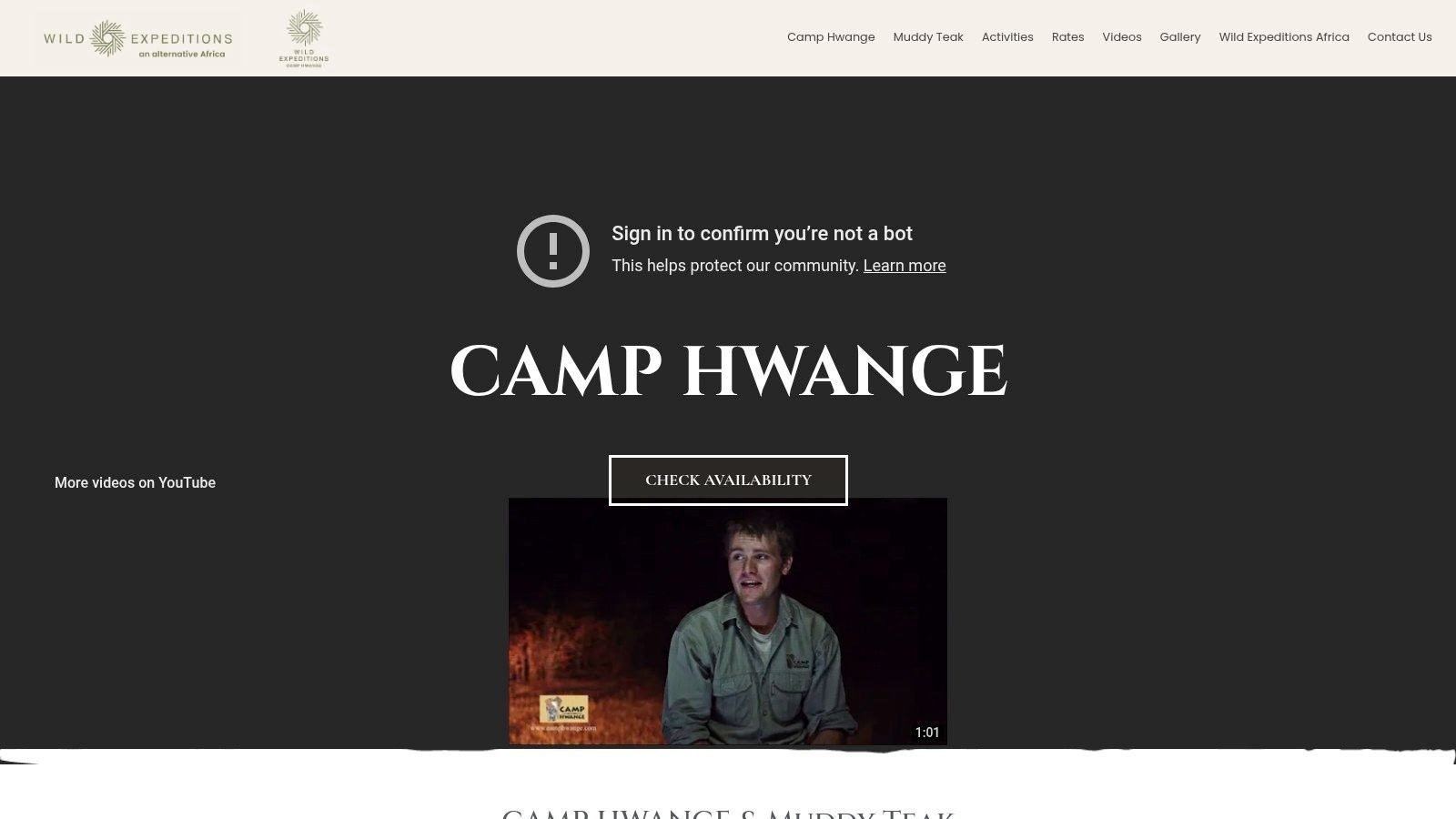 Camp Hwange