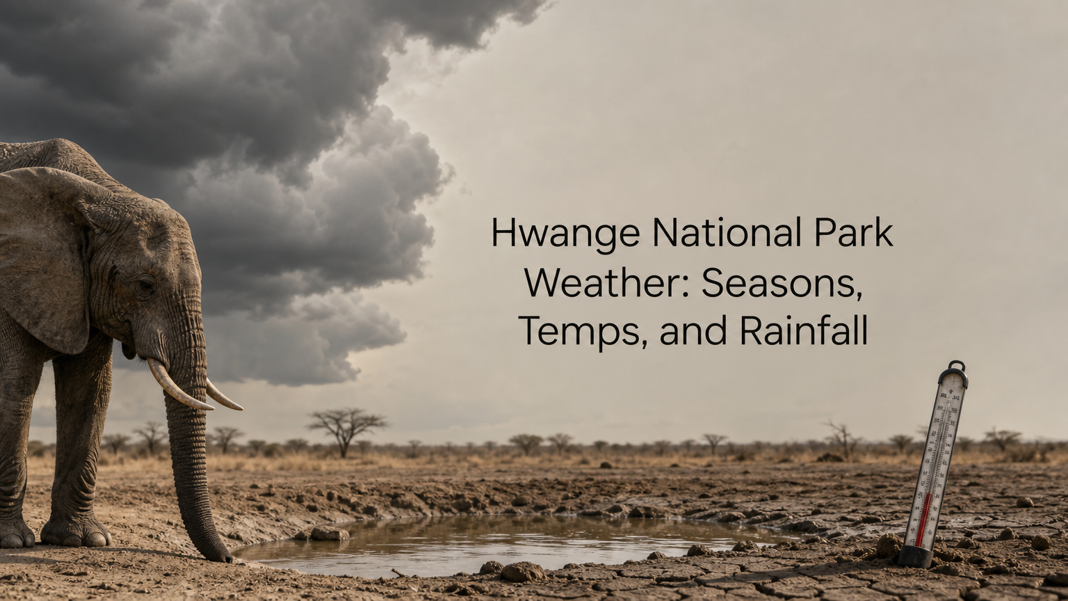 Hwange National Park Weather: Seasons, Temps, and Rainfall
