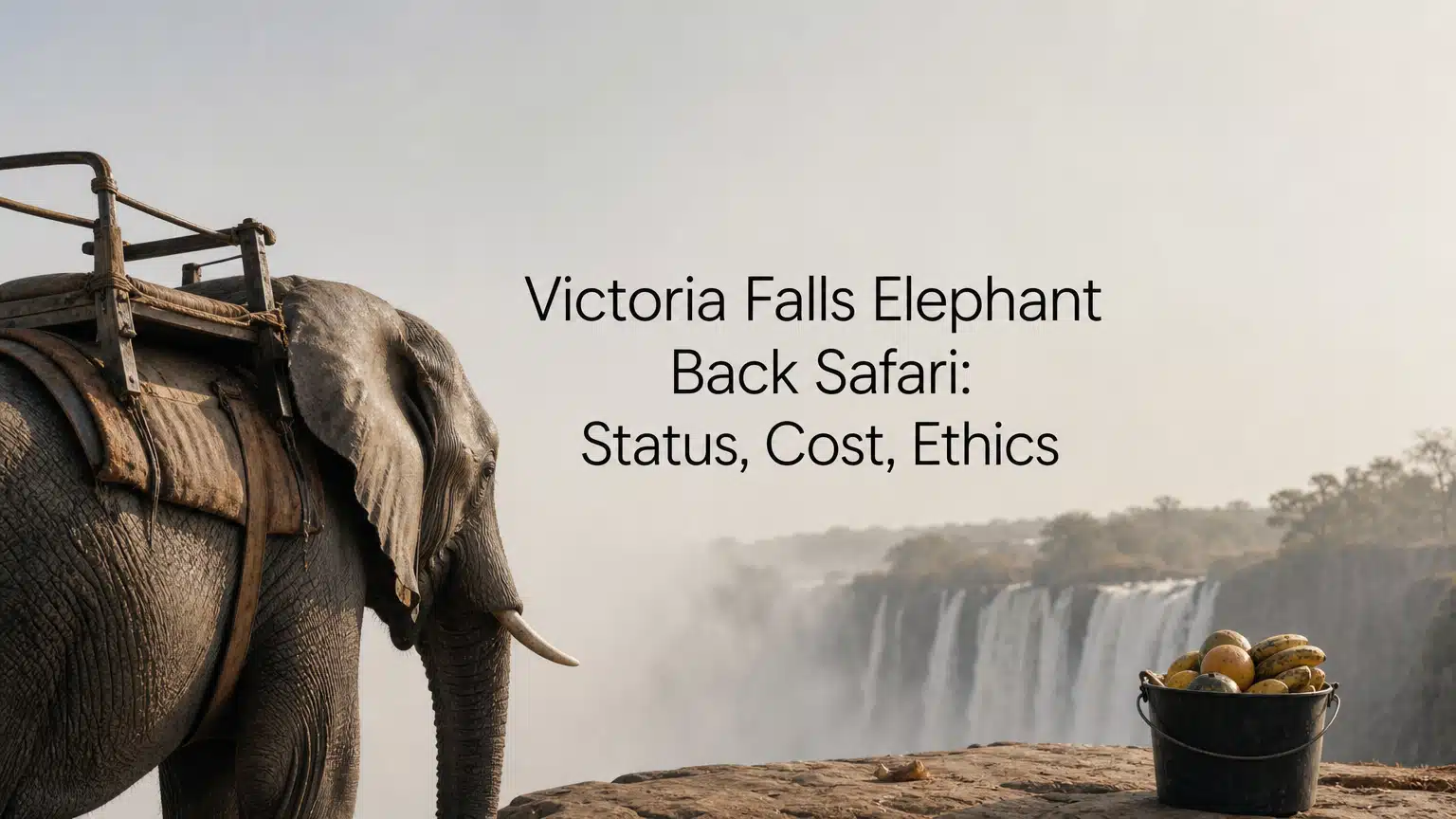 Victoria Falls Elephant Back Safari: Status, Cost, Ethics