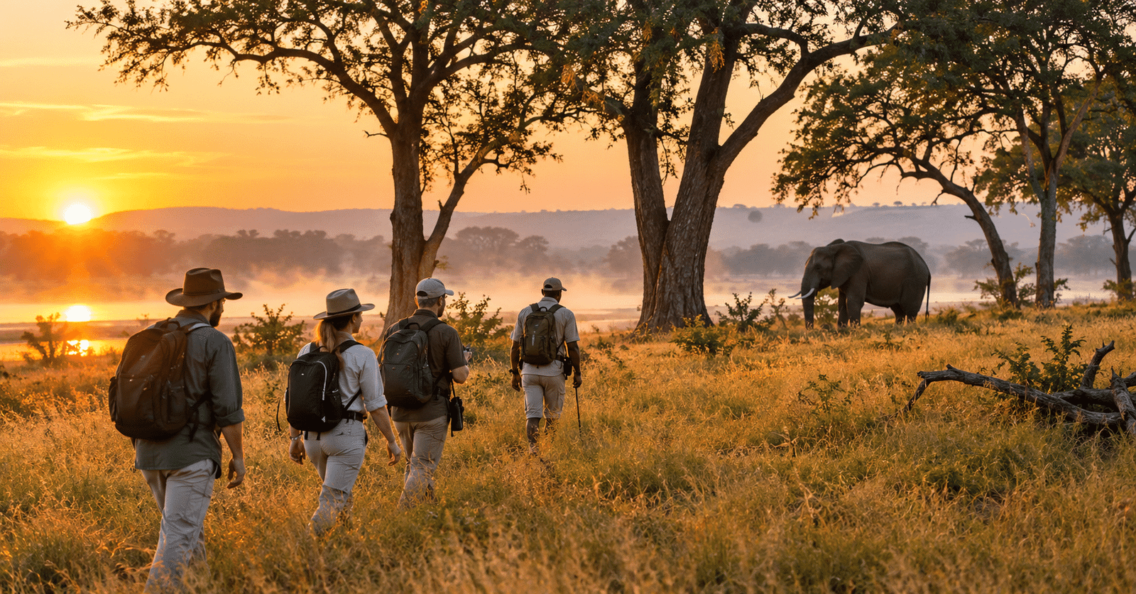 Mana Pools walking safari